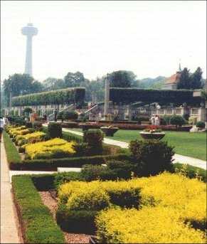 Gardens in Niagara Falls, Ontario, Canada